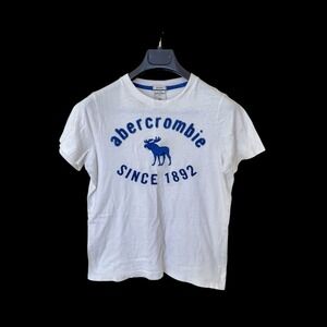 Abercrombie & Fitch Short Sleeve T Shirt Women's Sz XS Youth Sz XL Spellout